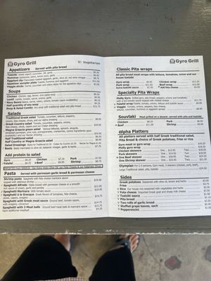 Menu photo 4 Alpha Gyro Grill Gainesville, GA