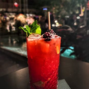 insideOUT - BlackBerry mocktail - Lounges Near Me - San Diego, California