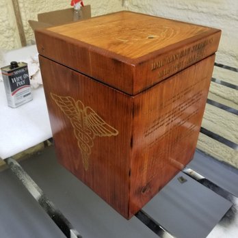 JER Custom Designs - Retirement vessel - Engraving Near Me - Jacksonville, Florida