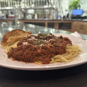 Rising Eagle Brewery - Spaghetti with meat sauce - Pop-Up Restaurants Near Me - Elgin, Oklahoma