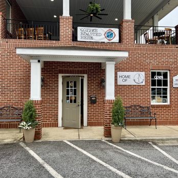 ShareWell Coffee - View from the parking lot - Coffee Roasteries Near Me - Flat Rock, North Carolina
