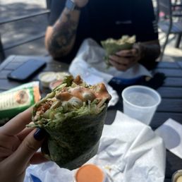 Chicken Cesar Wrap with Special Sauce Chicken Cesar Wrap with Special Sauce