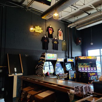 Barcade - Merch wall - Bars Near Me - Detroit, Michigan