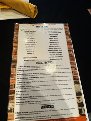 Menu photo 2 Frix's Fire Grill Chester, MD