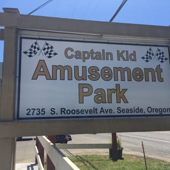 Captain Kid Amusement Park - Sign. - Mini Golf Near Me - Seaside, Oregon Captain Kid Amusement Park - Sign. - Mini Golf Near Me - Seaside, Oregon