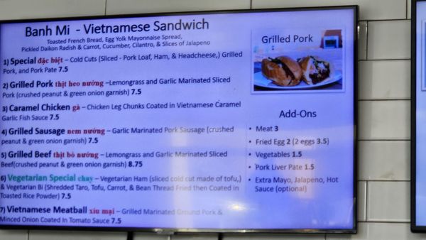 Menu photo 4 Banh Mi My Tho Rosemead, CA