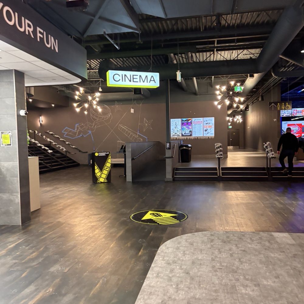 PowerPlay - Entrance to Cinema - Arcades Near Me - Calgary, Alberta