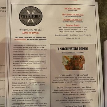 Fat City Kitchen - Burger menu Thursdays only. - American Near Me - Alexandria, Virginia