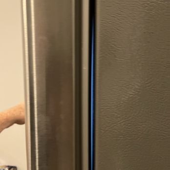 Vision Appliance Repair - Light coming out of fridge immediately after installation - Appliances & Repair Near Me Vision Appliance Repair - Light coming out of fridge immediately after installation - Appliances & Repair Near Me
