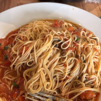 Pronto Pasta - CAPELLINI POMODORO - Salad Near Me - Fairbanks, Alaska
