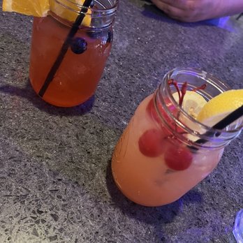Gotti's - Grotti's Punch (left) and Get Me Right - Seafood Near Me - Houston, Texas