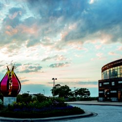 Lied Center - Sunset photo by John Clayton