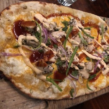 Heist Brewery - Bbq chicken flatbread - New American Near Me - Charlotte, North Carolina Heist Brewery - Bbq chicken flatbread - New American Near Me - Charlotte, North Carolina