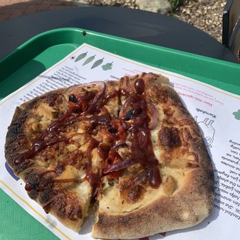 123 Farm - Sourdough BBQ chicken pizza - Farmers Market Near Me - Cherry Valley, California 123 Farm - Sourdough BBQ chicken pizza - Farmers Market Near Me - Cherry Valley, California