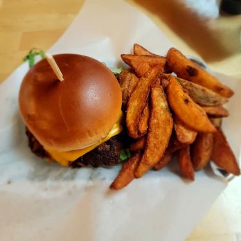 Resurgence Brewing Co - Resurgence Brewing Co,  Veggie Burger - Breweries Near Me - Buffalo, New York
