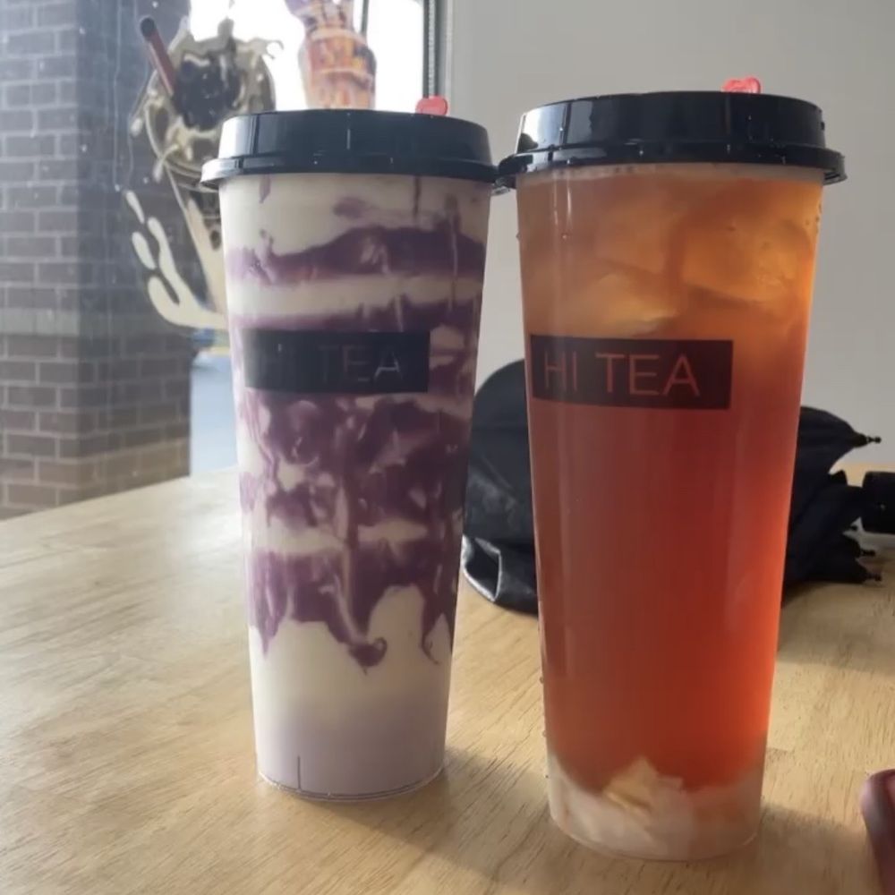 Hi Tea - Ube cream milk tea, lychee fruit tea - Bubble Tea Near Me - Winter Springs, Florida