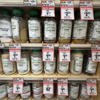 Sprouts Farmers Market - Bulk spices?! How did I not know that Sprouts had this for all this time. So much more affordable - Grocery Near Me - Denver, Colorado Sprouts Farmers Market - Bulk spices?! How did I not know that Sprouts had this for all this time. So much more affordable - Grocery Near Me - Denver, Colorado