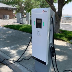 West Wendover Welcome Center - Electric charging station.