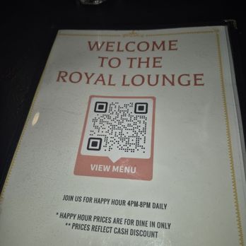 Royal Lounge - menu - Lounges Near Me - West Covina, California