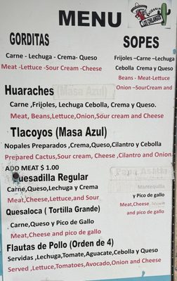 Menu photo 1 Taqueria Mis Chilangos Manor, TX Menu photo 1 Taqueria Mis Chilangos Manor, TX