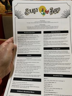 Menu photo 3 Early Bird Cafe Keego Harbor, MI Menu photo 3 Early Bird Cafe Keego Harbor, MI