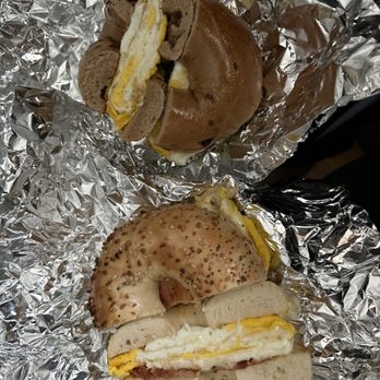 Best Bagels In Town - Everything Bagel with Bacon, Egg, and Cheese Cinnamon Raisin Bagel with Butter and Egg - Bagels Near Me - Endicott, New York Best Bagels In Town - Everything Bagel with Bacon, Egg, and Cheese Cinnamon Raisin Bagel with Butter and Egg - Bagels Near Me - Endicott, New York