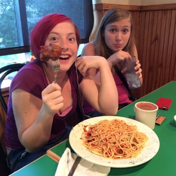 Pazzo's Pizzeria - Seemingly bottomless spaghetti with giant meatballs. - Italian Near Me - Eagle, Colorado