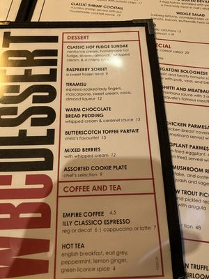 Menu photo 5 West Bank Cafe New York, NY Menu photo 5 West Bank Cafe New York, NY
