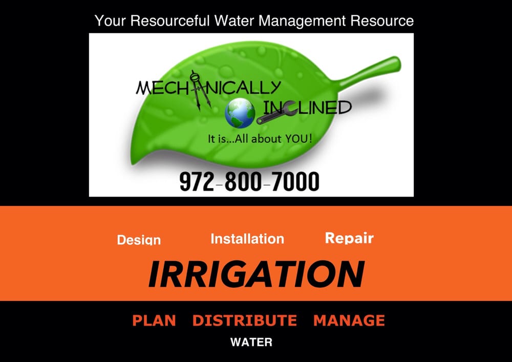 MECHANICALLY INCLINED SPRINKLER REPAIR & MORE Forney, Texas