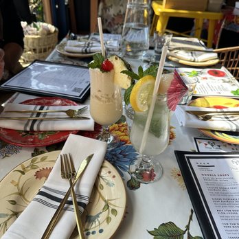 Thai Table  - Pina Colada & Lychee Mojito - Thai Near Me - Berkeley, California