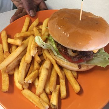 Whistle Stop Cafe - Bacon cheeseburger with fries - American Near Me - Decatur, Texas Whistle Stop Cafe - Bacon cheeseburger with fries - American Near Me - Decatur, Texas
