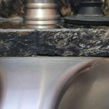 Alfa Granite - chip not filled in - Countertop Installation Near Me - Butler County, Ohio