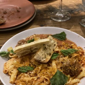 Boca - Tagliatelle with meatballs - New American Near Me - Sarasota, Florida