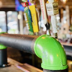 Beer on tap