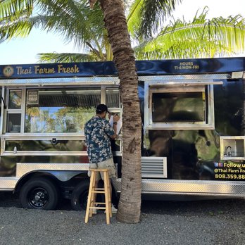 Thai Farm Fresh - The new hours are 11am-6pm Monday to Fridays. They just passed their inspection 1/22/2024 so they have a brand spanking new truck! - Food Trucks Near Me - Paia, Hawaii Thai Farm Fresh - The new hours are 11am-6pm Monday to Fridays. They just passed their inspection 1/22/2024 so they have a brand spanking new truck! - Food Trucks Near Me - Paia, Hawaii