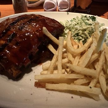 Rutherford Grill - Knife & Fork Barbecue Ribs with side of fries and coleslaw - American Near Me - Rutherford, California Rutherford Grill - Knife & Fork Barbecue Ribs with side of fries and coleslaw - American Near Me - Rutherford, California
