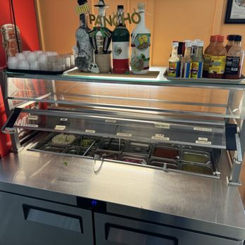 Tacos Don Pancho - Salsa and toppings bar - everything looked so fresh and tidy! - Mexican Near Me - Brunswick, Georgia Tacos Don Pancho - Salsa and toppings bar - everything looked so fresh and tidy! - Mexican Near Me - Brunswick, Georgia