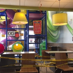 McDonald's - Small play area with the walls I was talking about.