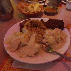 Golden China Restaurant - Chinese food was good. Warm and delicious