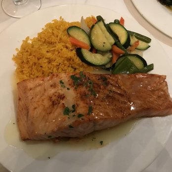 El Cid - Broiled Salmon in Lemon Sauce - Spanish Near Me - Paramus, New Jersey El Cid - Broiled Salmon in Lemon Sauce - Spanish Near Me - Paramus, New Jersey