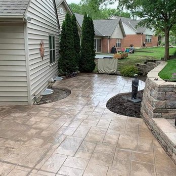 Sam The Concrete Man Cincinnati - Stamped concrete patio - Masonry/Concrete Near Me - Cincinnati, Ohio