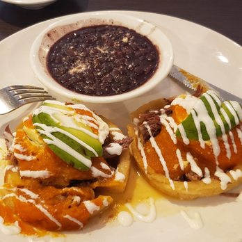 Broken Yolk Cafe - Sope Benedict with black beans, delicious! - Breakfast & Brunch Near Me - Orange, California Broken Yolk Cafe - Sope Benedict with black beans, delicious! - Breakfast & Brunch Near Me - Orange, California