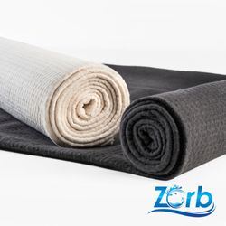 Wazoodle Fabrics - Zorb® 3D Organic Cotton Dimple Silver Fabric with SILVADUR™ | https://www.wazoodle.com/pre-activated-zorb-3d-cotton-dimple-silver.html