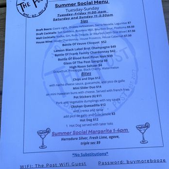 The Post - Menu - Comfort Food Near Me - Los Altos, California The Post - Menu - Comfort Food Near Me - Los Altos, California