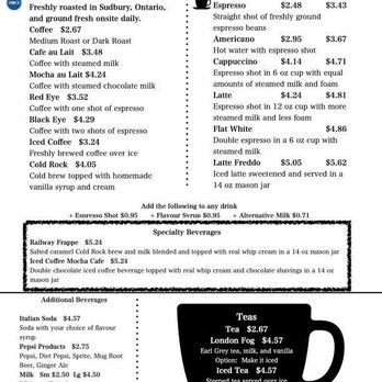 The Yellow Bars - Menus - Breakfast & Brunch Near Me - Cochrane, Ontario
