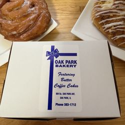 Oak Park Bakery - Take away box