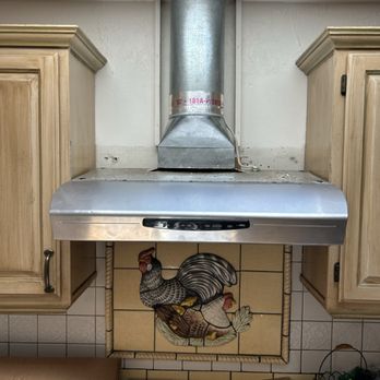 Premiere All Service - Custom Install-30 inch Allure Vent Hood with a Custom Deck and Vent Stack - Appliances & Repair Near Me - Titusville, Florida Premiere All Service - Custom Install-30 inch Allure Vent Hood with a Custom Deck and Vent Stack - Appliances & Repair Near Me - Titusville, Florida