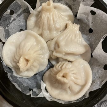 Shanghai time - Pork dumplings Pork Steamed Soup Dumplings(4Pcs)(N) (N) - Shanghainese Near Me - New York, New York Shanghai time - Pork dumplings Pork Steamed Soup Dumplings(4Pcs)(N) (N) - Shanghainese Near Me - New York, New York