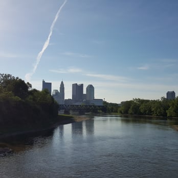 Olentangy-Scioto Multi-Use Trail - View from one of the bridges of downtown...I believe this is at the boathouse where the Scioto and Olentangy rivers converge. - Hiking Near Me - Columbus, Ohio Olentangy-Scioto Multi-Use Trail - View from one of the bridges of downtown...I believe this is at the boathouse where the Scioto and Olentangy rivers converge. - Hiking Near Me - Columbus, Ohio