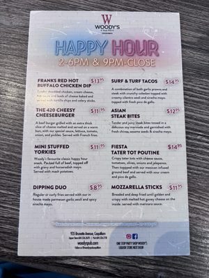 Menu photo 8 Woody's On Brunette Coquitlam, BC Menu photo 8 Woody's On Brunette Coquitlam, BC